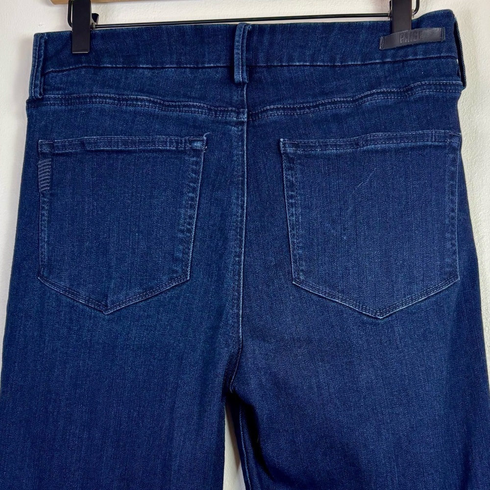 PAIGE Constance skinny jeans 29 dark wash split hem - Picture 5 of 11